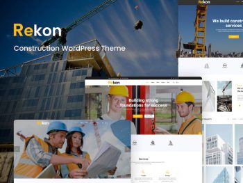 Rekon - Construction WordPress Teması