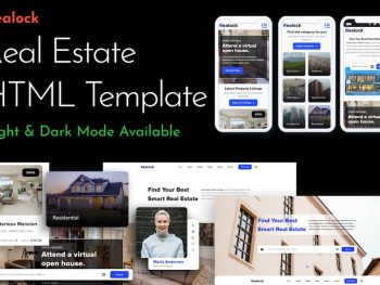 Relock - Real Estate One Page HTML Template Yazı Tipi