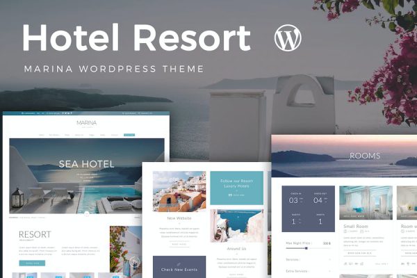 Resort Hotel WordPress Teması