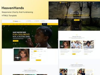 Responsive Charity & Fundraising HTML5 Template Yazı Tipi