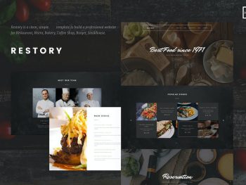 Restory - Restaurant & Cafe HTML5 Template Yazı Tipi
