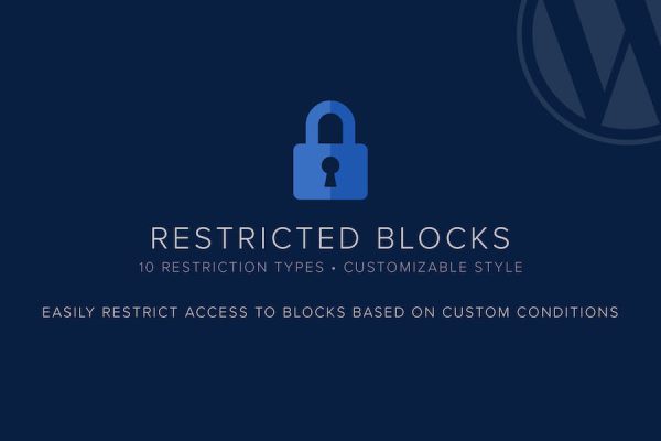 Restricted Blocks WordPress Eklentisi