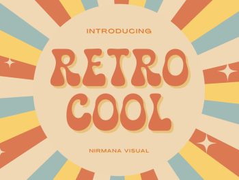 Retro Cool - Logo Font Yazı Tipi