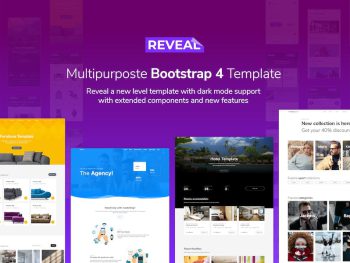 Reveal - Multi-Purpose Bootstrap 4 Template Yazı Tipi