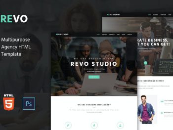 Revo Studio -Agency Onepage HTML Template Yazı Tipi
