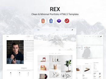 Rex - Clean & Minimal Portfolio HTML5 Template Yazı Tipi