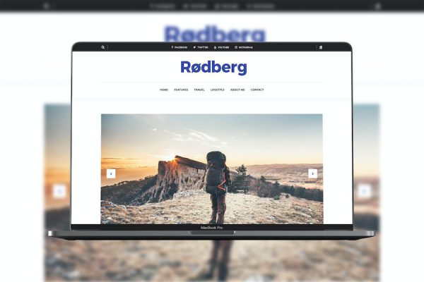 Rodberg - Travel Blogging Theme WordPress Teması