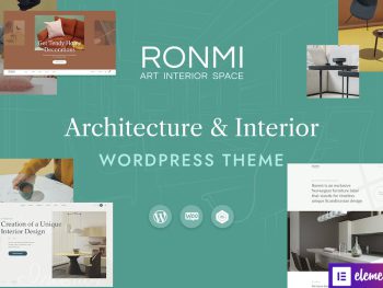 Ronmi - Architecture and Interior Design WordPress Teması