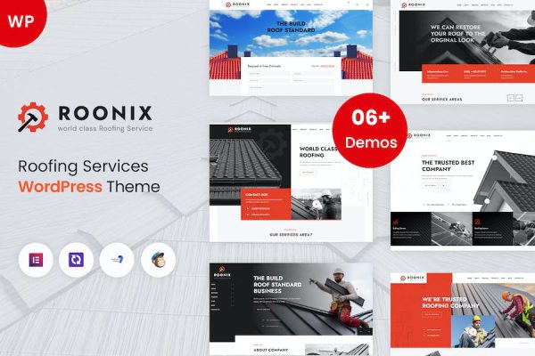 Roonix - Roofing Services WordPress Teması