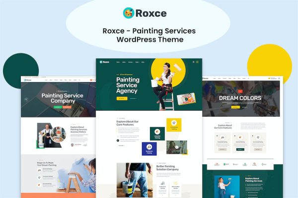 Roxce - Painting Services WordPress Teması