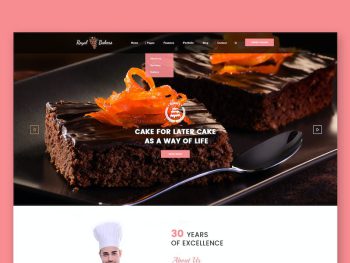 Royal Bakery - Cakery & Bakery HTML Template Yazı Tipi
