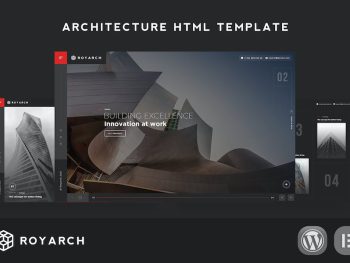 Royarch - Architecture HTML Template Yazı Tipi