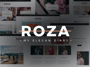 Roza - Clean Blog HTML Template Yazı Tipi