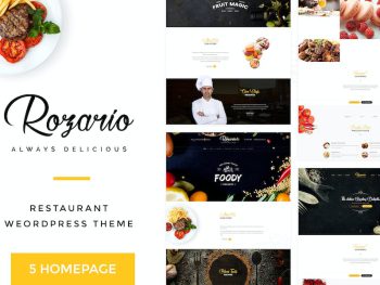Rozario - Restaurant & Food HTML Template Yazı Tipi