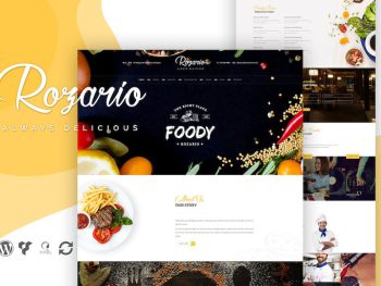 Rozario - Restaurant & Food WordPress Teması