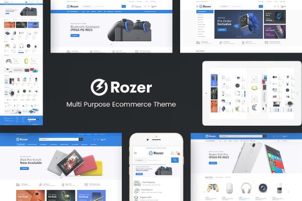 Rozer - Digital eCommerce WordPress Teması