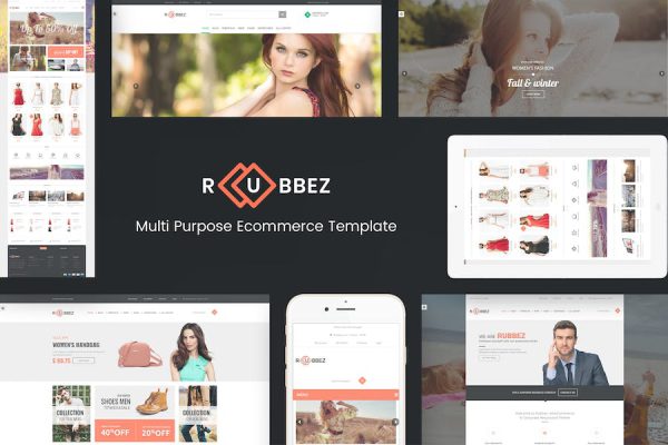 Rubbez- WooCommerce & Corporate WordPress Teması