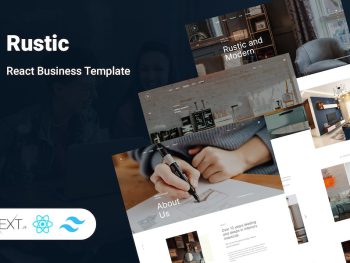 Rustic - React Business Template Yazı Tipi