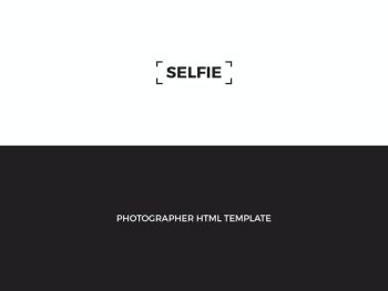 SELFIE : Personal Photographer HTML Template Yazı Tipi