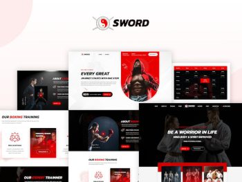 SWORD - Mixed Boxing Martial Arts HTML Template Yazı Tipi