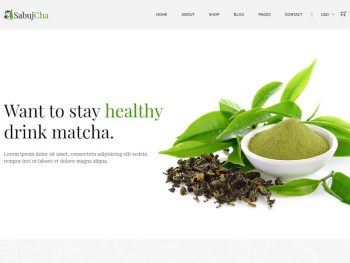 Sabujcha - Tea Store HTML Template Yazı Tipi