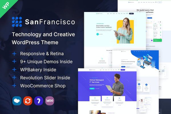 San Francisco - Creative WordPress Teması