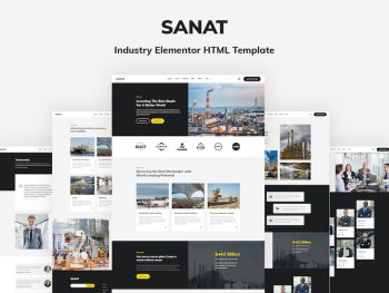 Sanat - Industry HTML Template Yazı Tipi