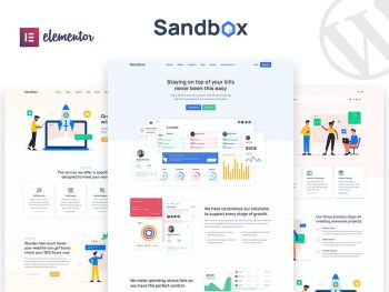 Sandbox - Modern & Multipurpose WordPress Teması