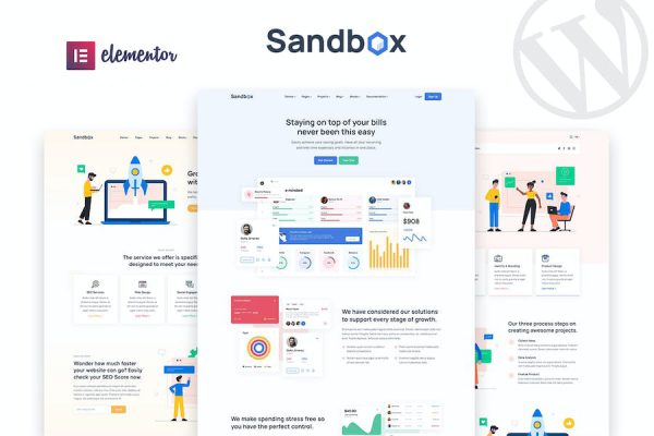 Sandbox - Modern & Multipurpose WordPress Teması