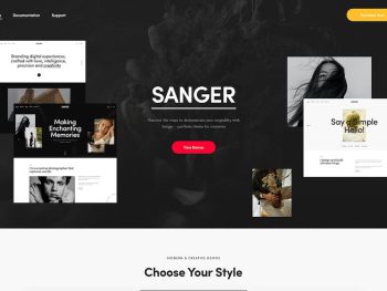 Sanger WordPress Teması