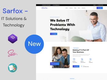 Sarfox - IT Solutions & Technology HTML Template Yazı Tipi