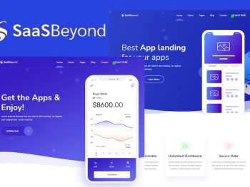 SassBeyond - Sass & Software Landing Page Template Yazı Tipi