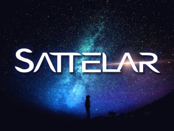 Sattelar - Modern futuristic scifi font Yazı Tipi
