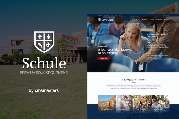 Schule - School & Education Theme WordPress Teması