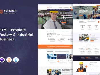 Screwer - Factory & Industrial Business Template Yazı Tipi