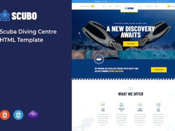 Scubo - HTML Template For Scuba Diving Centre Yazı Tipi