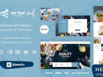 Seafood Restaurant WordPress Teması