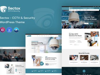 Sectox - CCTV & Security WordPress Teması