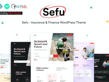 Sefu - Insurance & Finance WordPress Teması