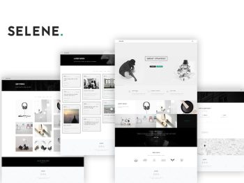Selene - Creative Portfolio / Agency Template Yazı Tipi