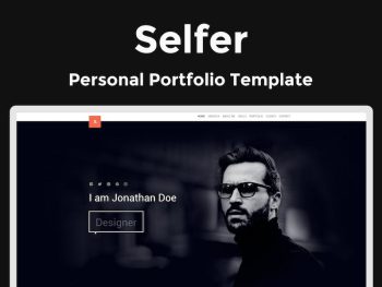 Selfer - Personal Portfolio Template Yazı Tipi