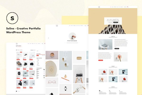 Seline - Creative Portfolio WordPress Teması