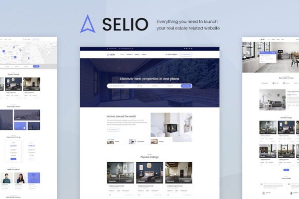 Selio - Real Estate Directory WordPress Teması