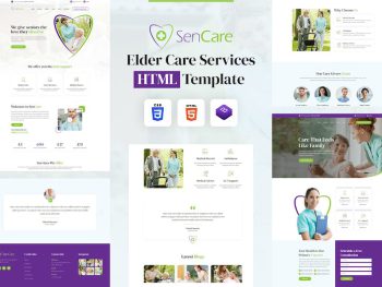 SenCare | Elderly Home & Senior Care HTML Template Yazı Tipi