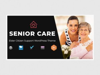 Senior Care - Elder Citizen Support WP Theme WordPress Teması