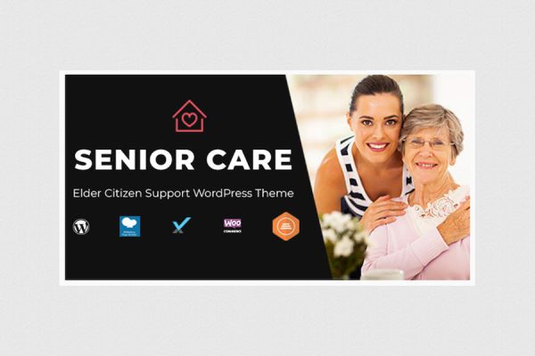 Senior Care - Elder Citizen Support WP Theme WordPress Teması