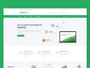 Seo Wave - HTML Template for SEO Yazı Tipi