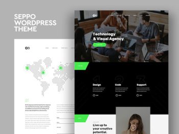 Seppo - Corporate One Page WordPress Teması