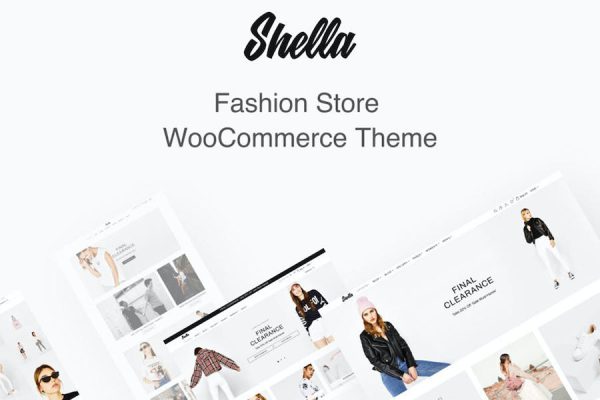 Shella Fashion Store WooCommerce Theme WordPress Teması