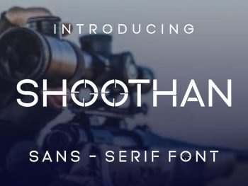 Shoothan Font Yazı Tipi